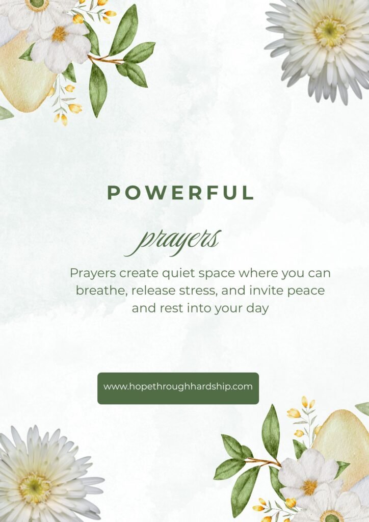 Powerful Sunday Prayers for Peace and Strength