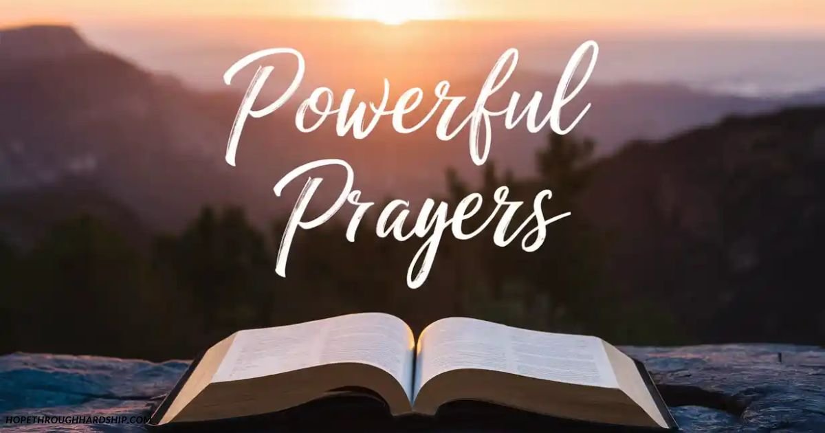 powerful prayers in the bible