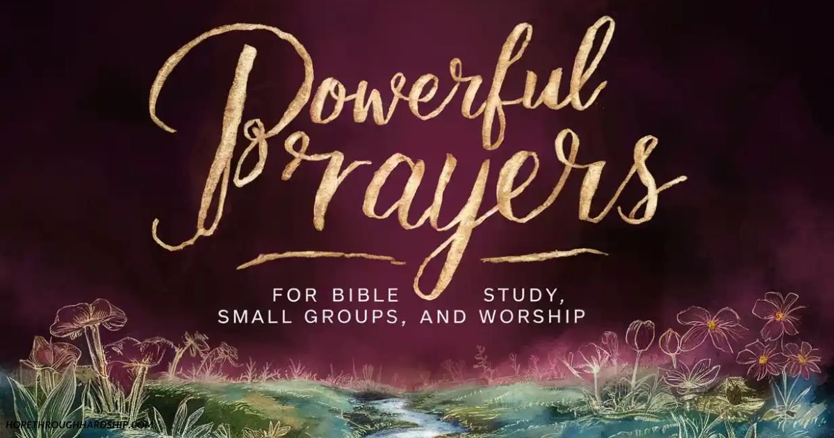prayers for bible study
