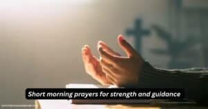 morning prayers