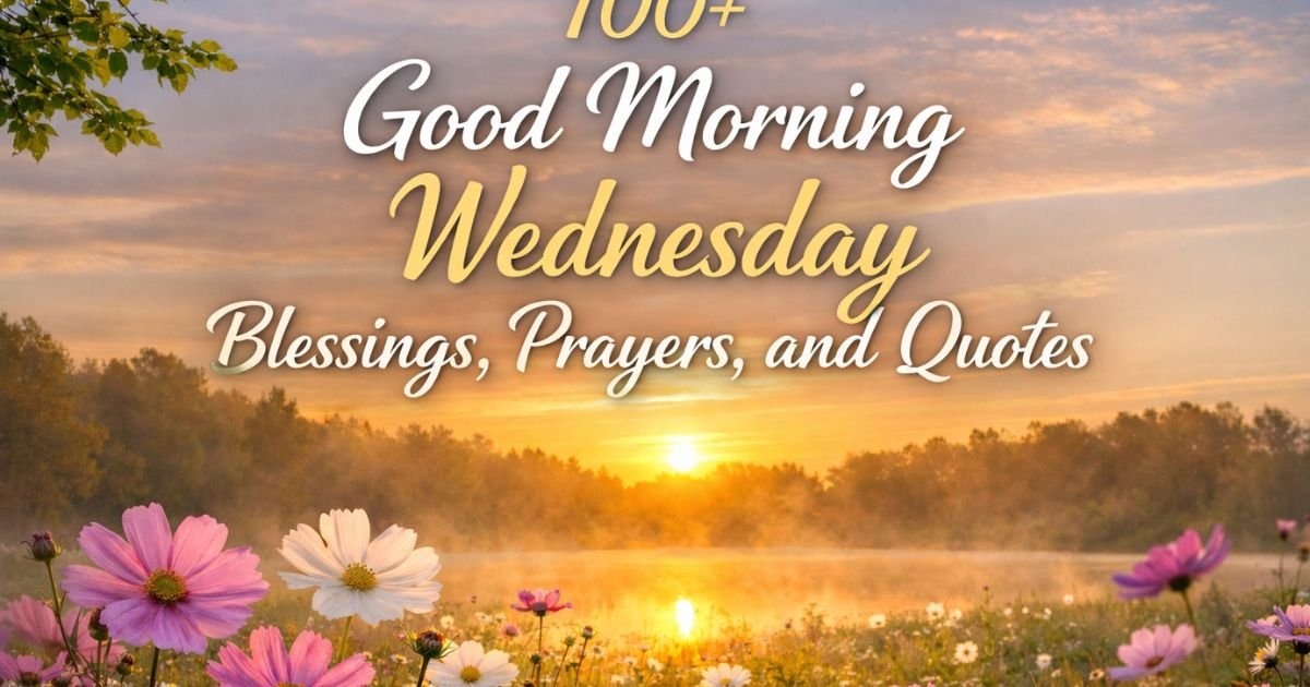 100+ Good Morning Wednesday Blessings, Prayers, and Quotes