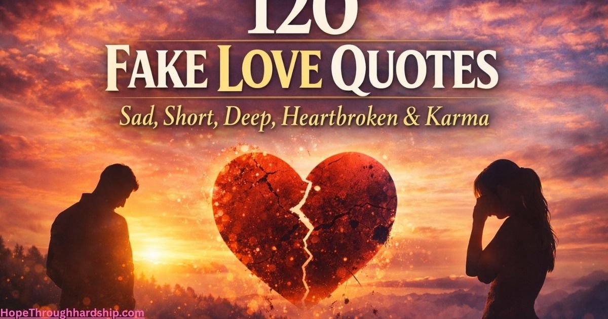 120 fake love quotes sad short deep heartbroken and karma