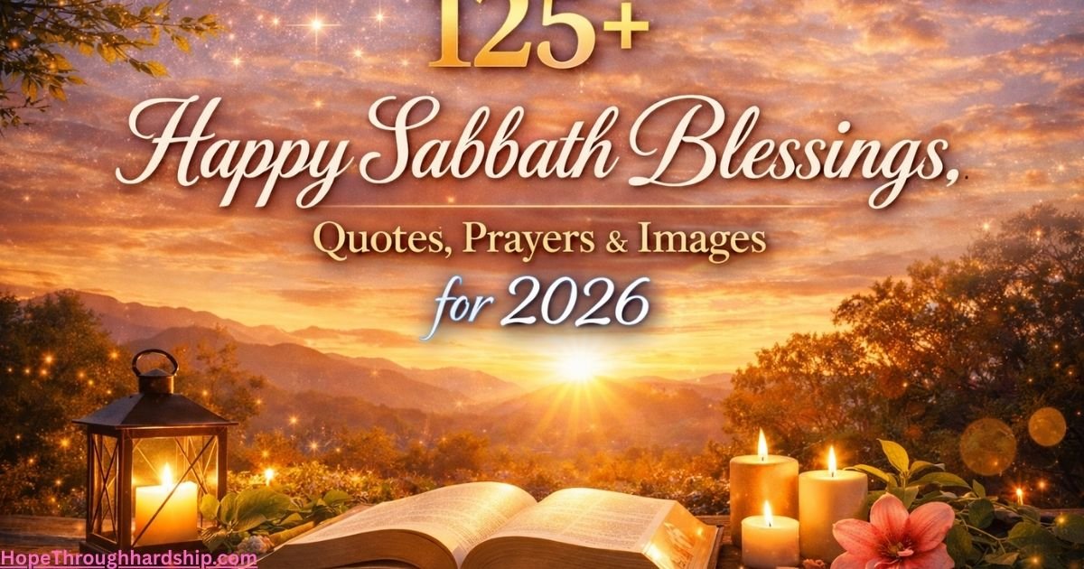 125 happy sabbath blessings quotes prayers and images for 2026