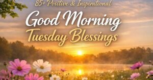 positive and inspirational good morning tuesday blessings