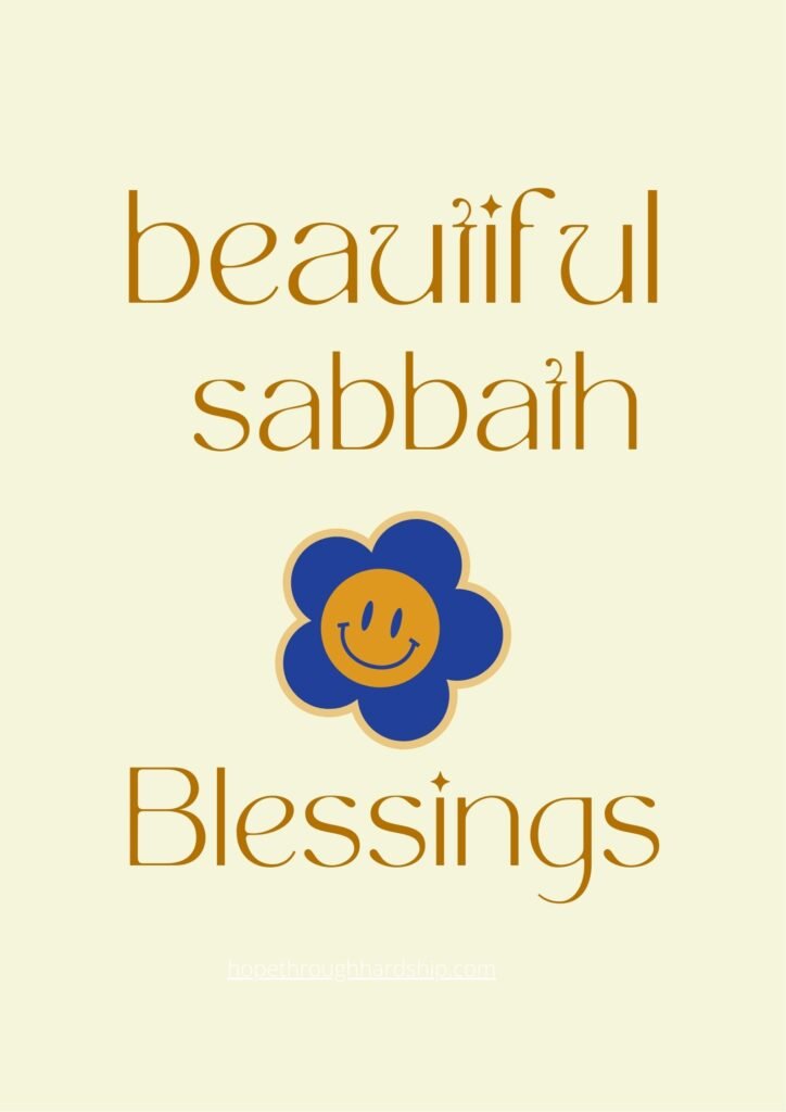 Beautiful Happy Sabbath Blessings for a Peaceful Day