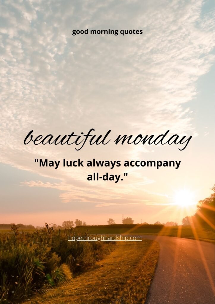 Beautiful Monday Morning Blessings for Peace and Joy
