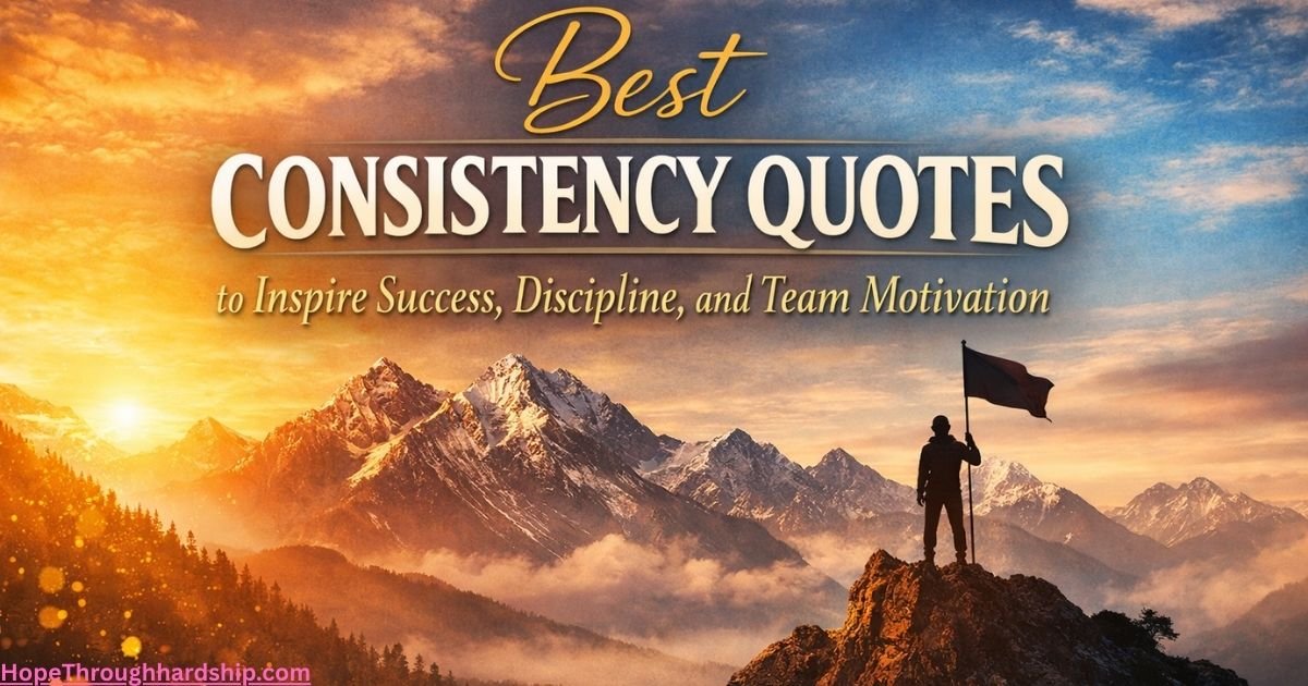best consistency quotes to inspire success discpline and team motivation