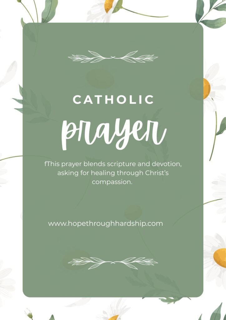 Catholic Prayer for Surgery and Healing