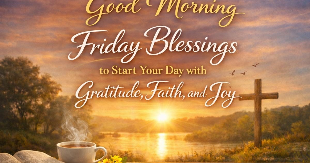 Good Morning Friday Blessings to Start Your Day with Gratitude, Faith, and Joy