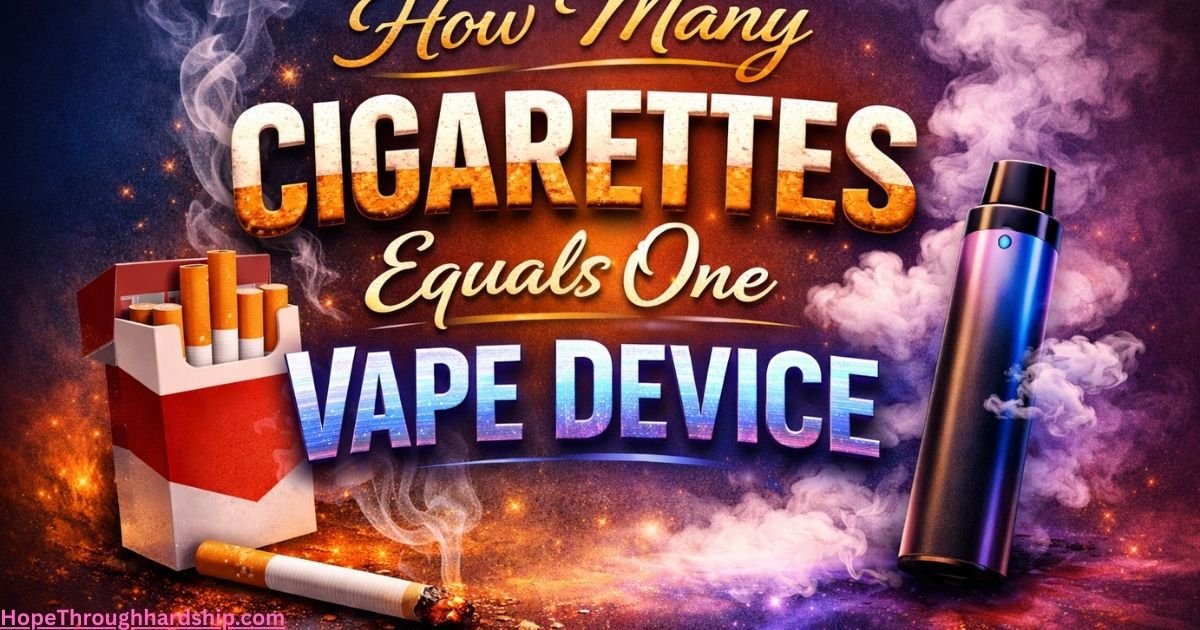 how many cigarettes equal one vape device