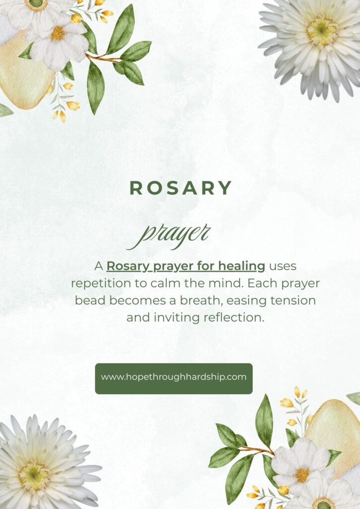 Rosary Prayer for Surgery