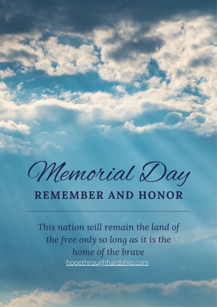 Short and Simple Memorial Day Blessings to Share