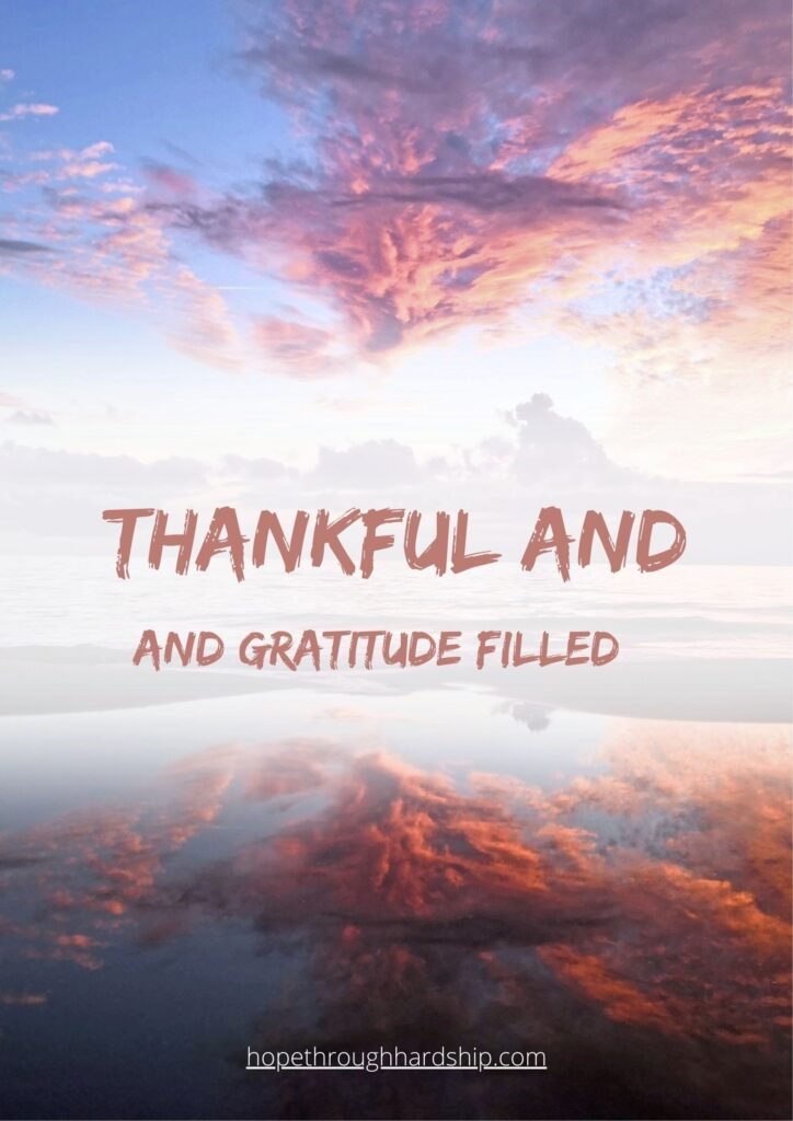 Thankful and Gratitude-Filled Evening Blessings