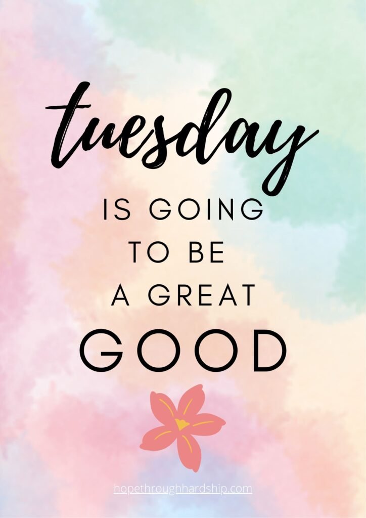 Tuesday Blessings Messages for Friends and Family